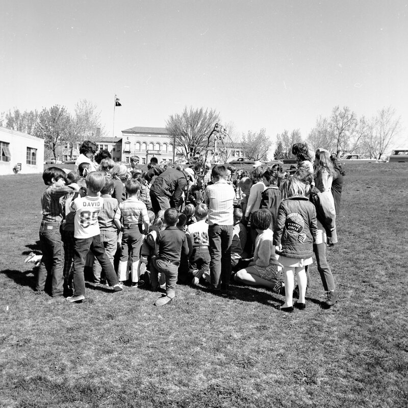 1972 Ackerman Elementary School, Tree Planting 12