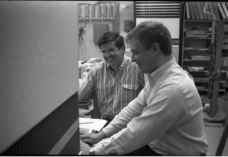 1990 Employees, New Phone System 02