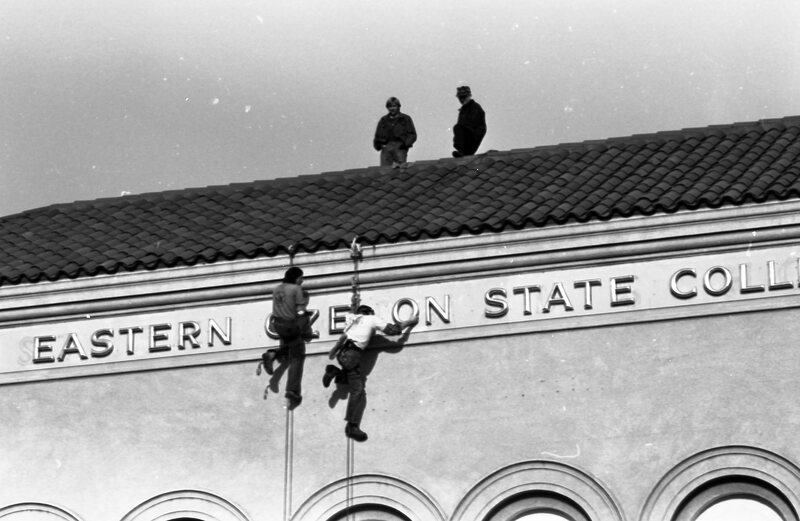 1976 Outdoor Program Rappelling, Changing Signs 16