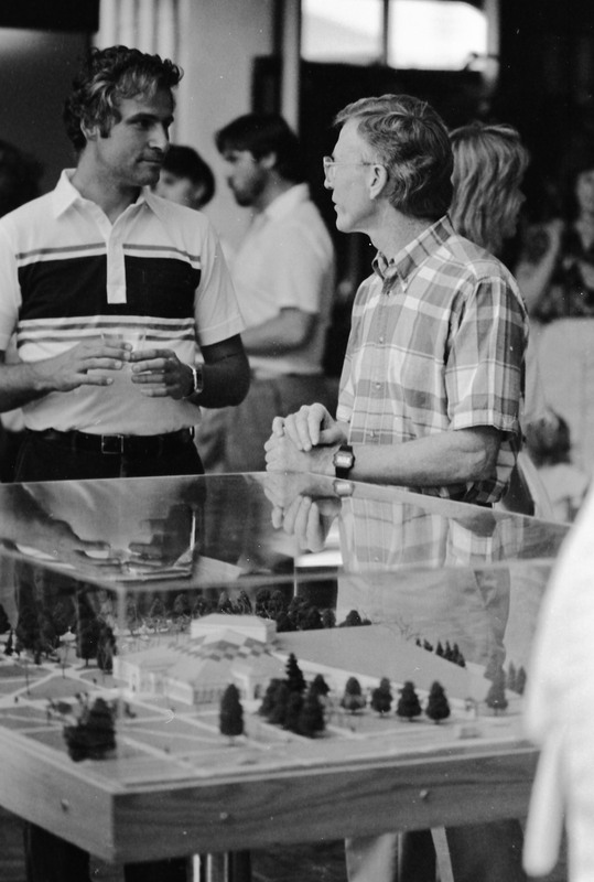 1988 Loso Hall, Groundbreaking Ceremony, Reception 02