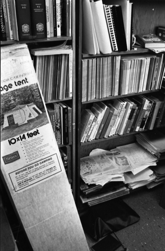 1978 Employee, Ralph Lewis' Office in Disarray 01