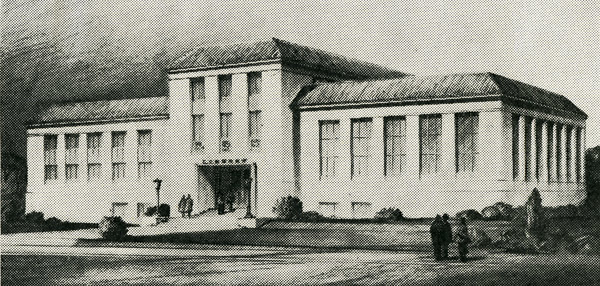 1950 Drawing, Pierce Library