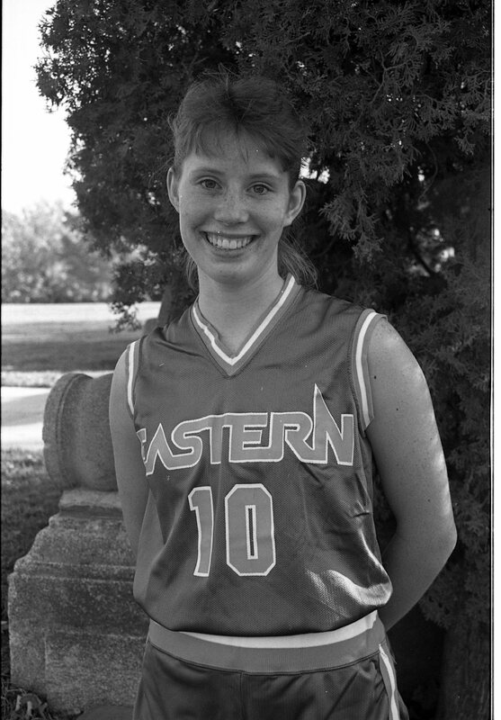 1990 Women's Basketball Player, Fall Portraits 08
