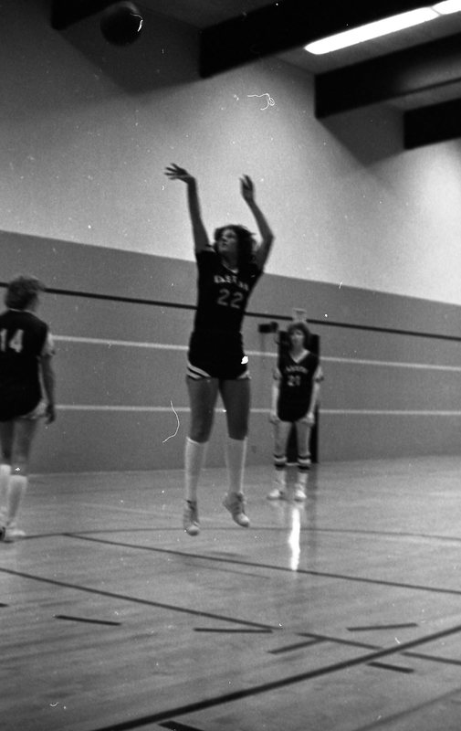 1981 Women's Basketball Action, Practice 16