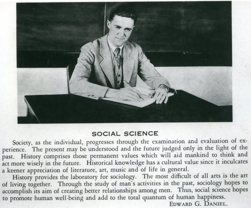 1929-30 Employee, Edward Daniel