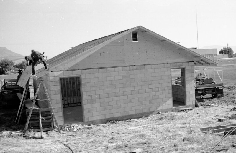 1985 Stadium, Restrooms Construction 11