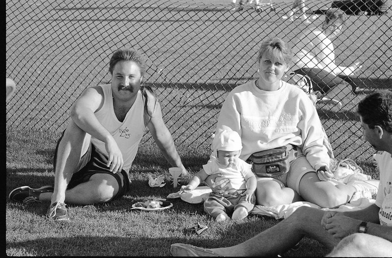 1991 Football, Alumni Game BBQ 02