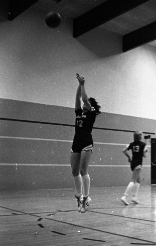 1981 Women's Basketball Action, Practice 23