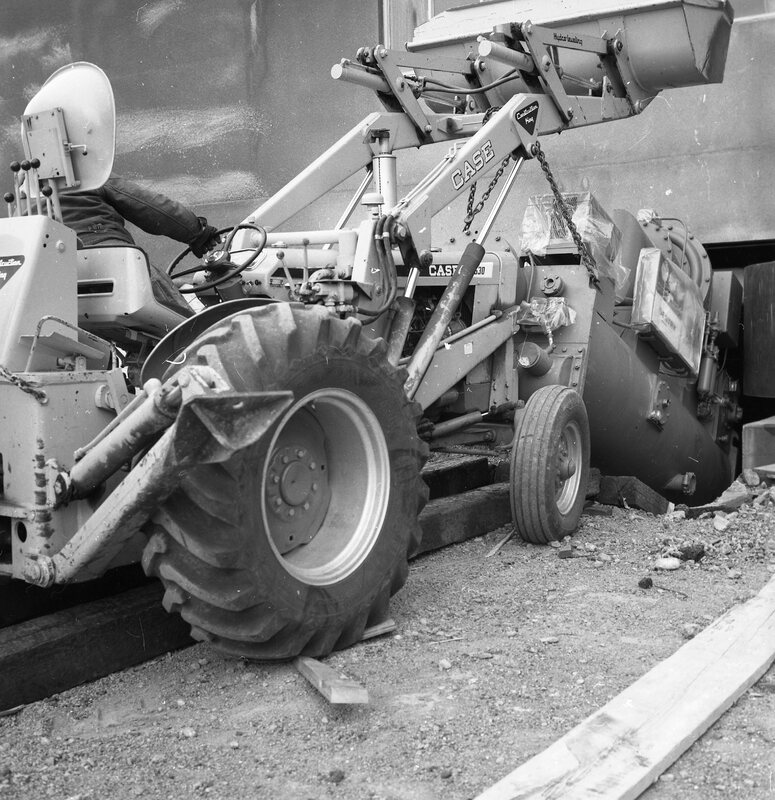 1971 Walter M. Pierce Library Remodel, Boiler 05
