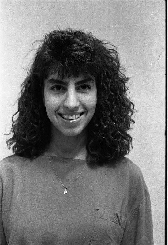 1990 Women's Basketball Player, Portraits 04