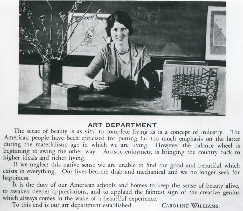 1929-30 Employee, Caroline Williams