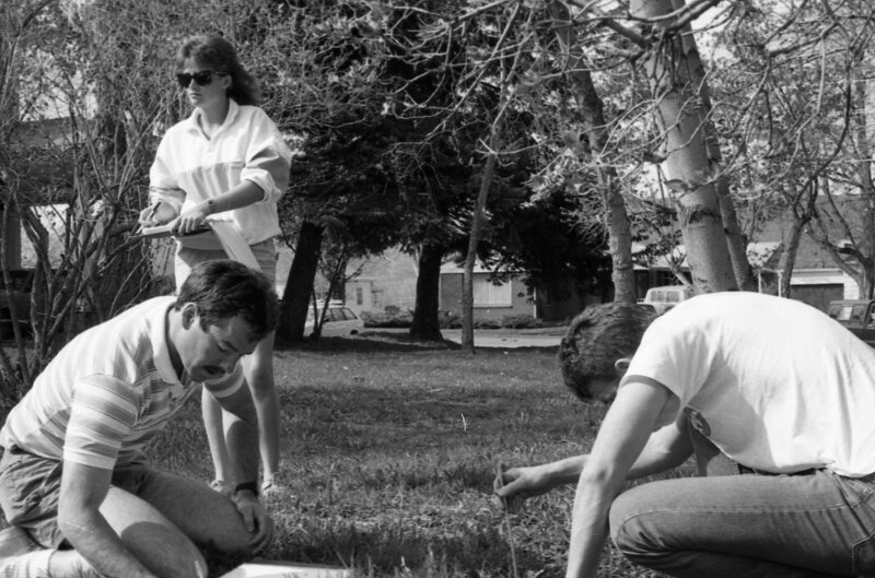 1987 Science, Biology Students in April 12