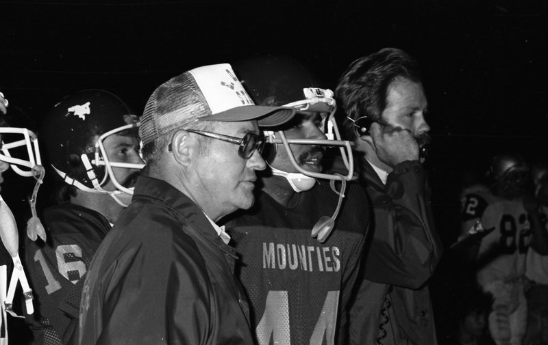1978 Football, Mountie Alumni Game, Coaching 01