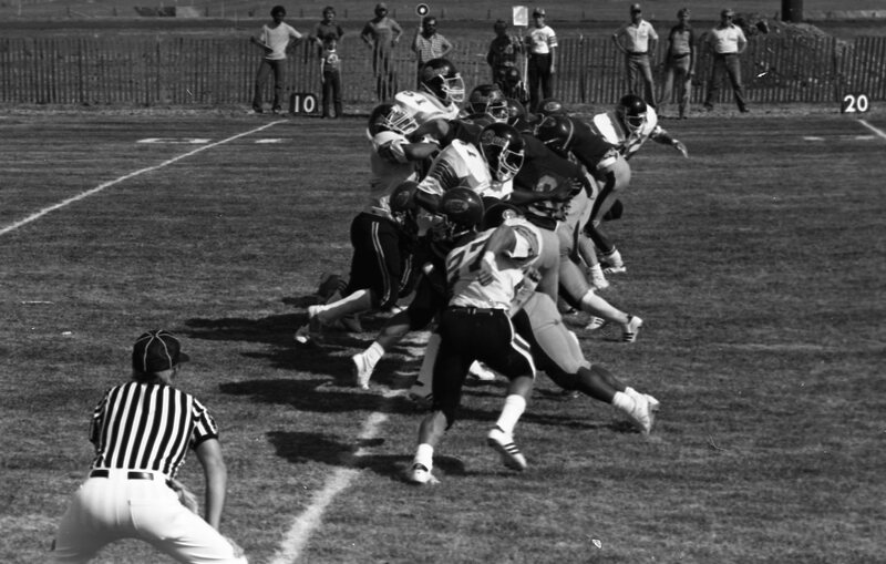1982 Football, EOSC vs. Whitworth, September 22nd 21