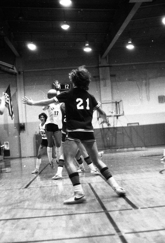 1981 Women's Basketball Action, January Home Game 11