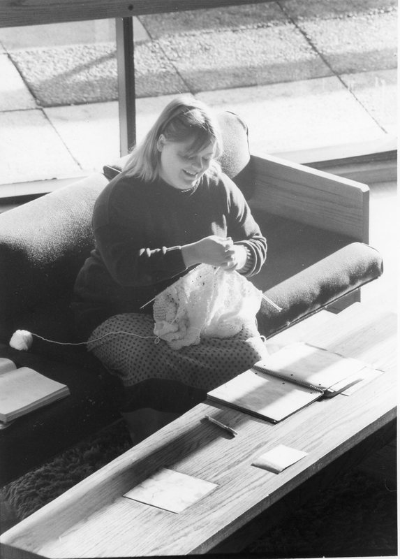 1989 Student, Knitting 01