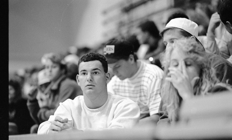 1991 Volleyball Fans, Northwest Nazarene College at EOSC 01