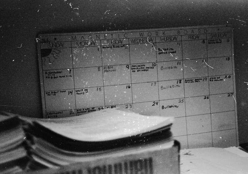 1985 Organize &amp; Schedule 02