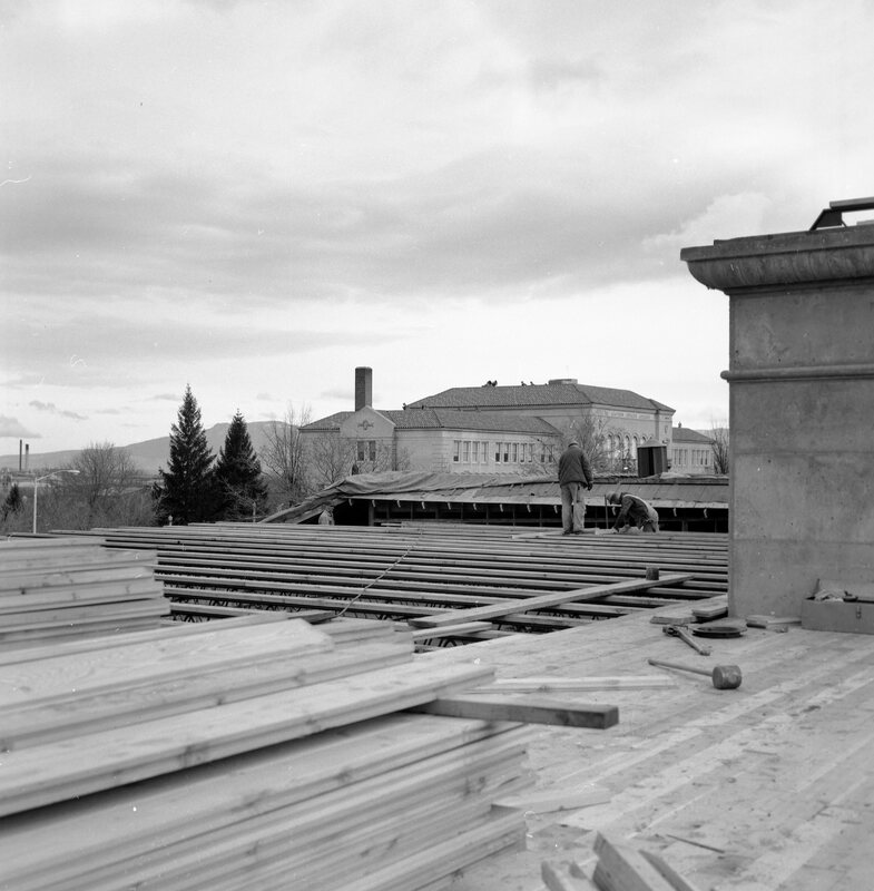 1971 Walter M. Pierce Library Remodel, Exterior 25