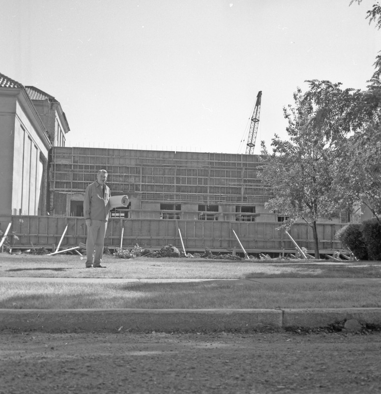1971 Walter M. Pierce Library Remodel, Exterior 02