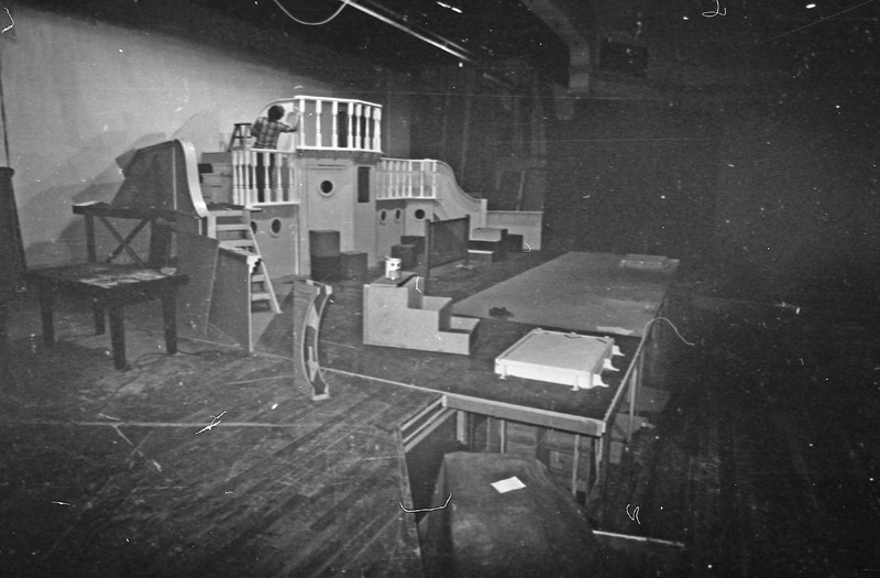 1985 Theater, H.M.S. Pinafore Set Painting 02