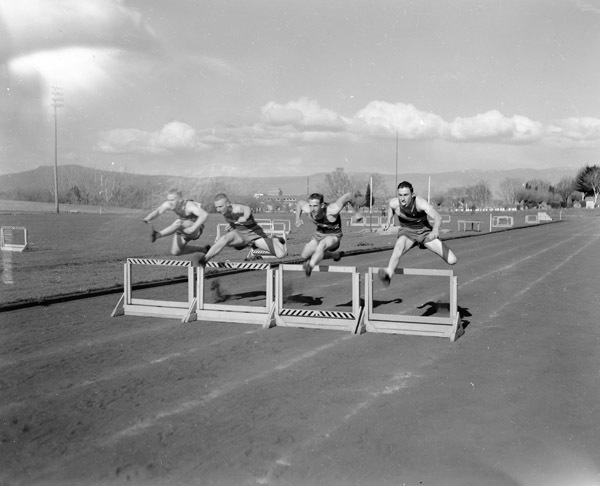 1955 Track, Hurdles 1