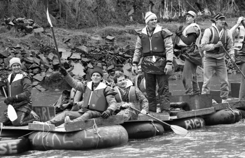 1986 Springfest, Raft Race 04