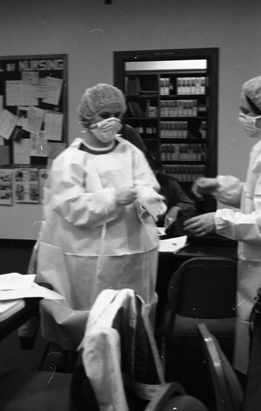 1981 Nursing Program, Sterile Attire 06