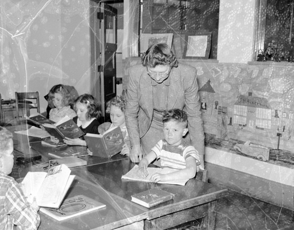 1949 Ackerman Elementary Classroom 4-1