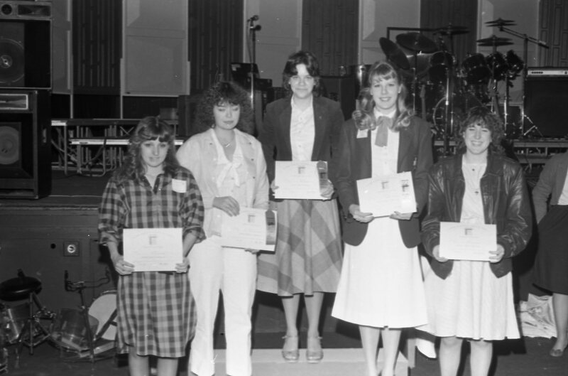 1984 Student Awards, Certificates 15