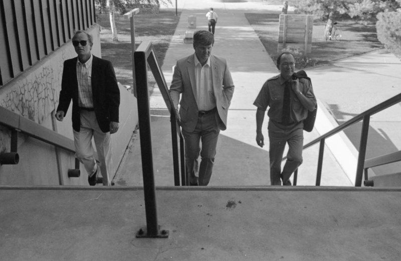 1988 Loso Hall Groundbreaking Ceremony, Architects 03