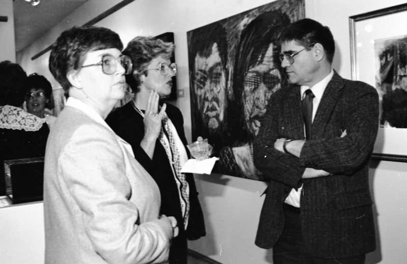 1986 Nightingale Gallery Opening, Art Show 19