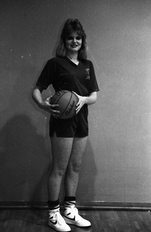 1985 Women's Basketball Players, October Portraits 21