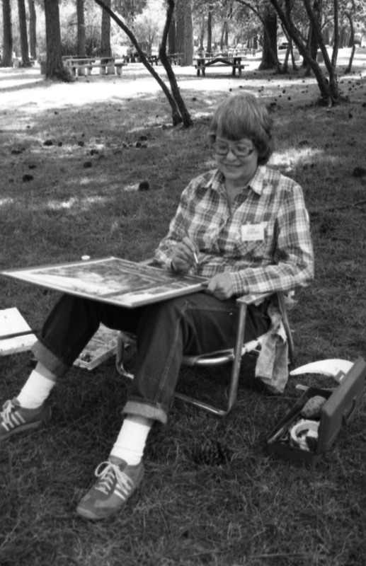 1986 Elderhostel Program, Painting 06