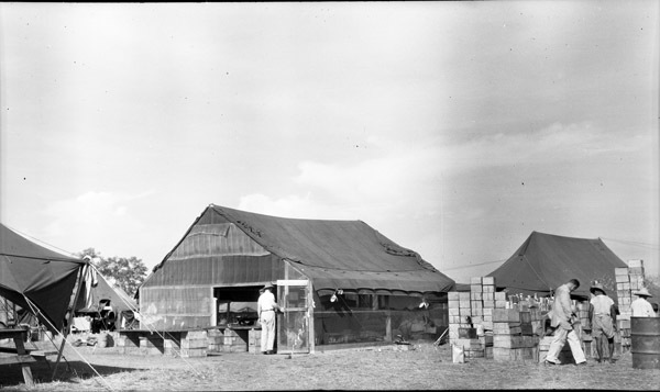 Leyte Camp, Supply Tent