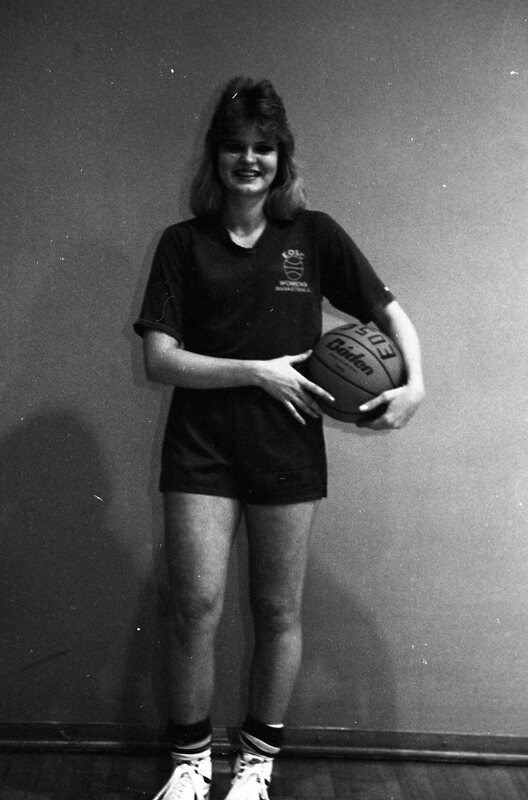1985 Women's Basketball Players, October Portraits 30