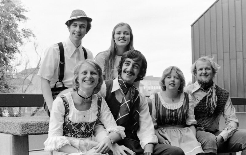 1975 Octoberfest, German Club Dancers 06