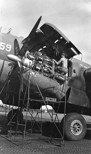 C-46, Engine Service 1