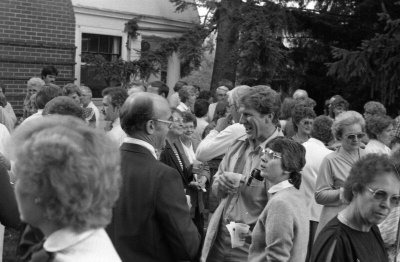 1983 Faculty &amp; Staff Reception for President Dave Gilbert 07