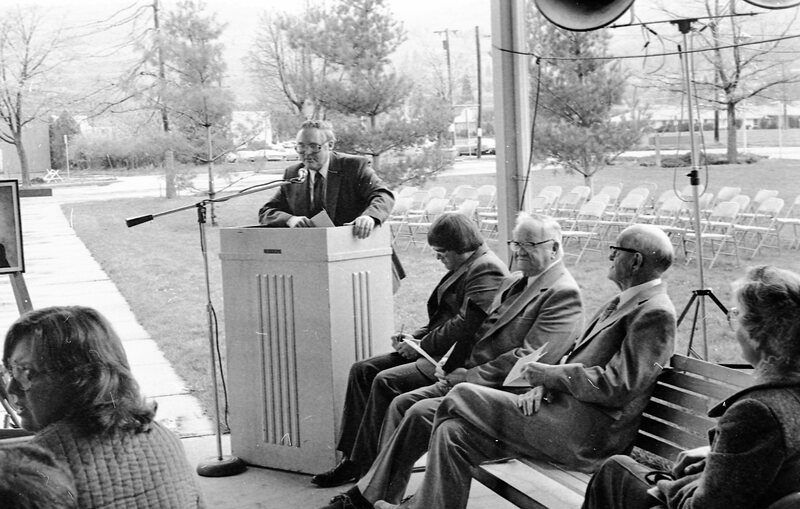 1983 Badgley Hall Dedication 05