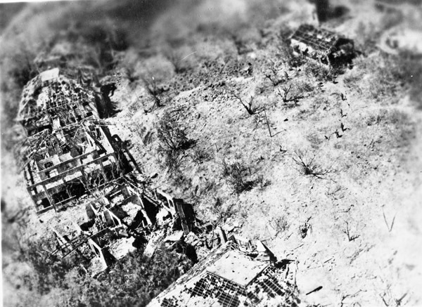 Aerial, Corregidor Destruction