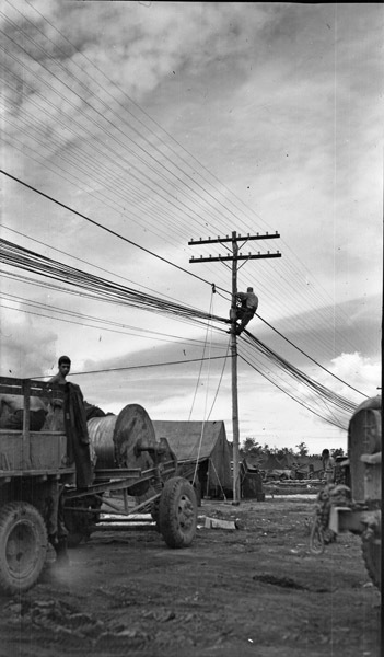 Stringing Telephone Wires 1