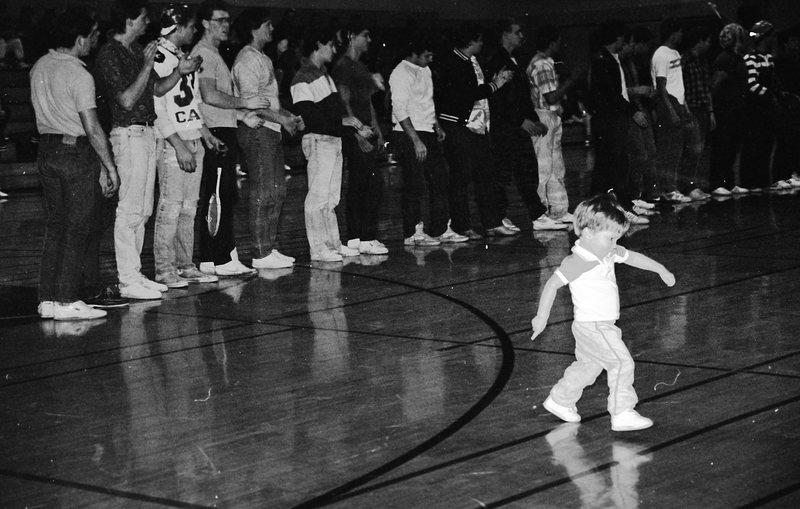 1986 Boy, Athletes Assembly 01