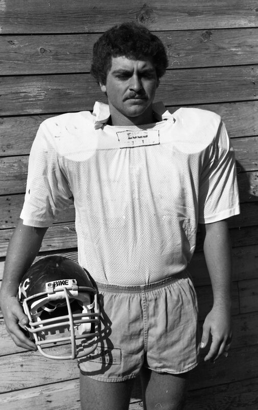 1984 Football Player, October Portraits 16