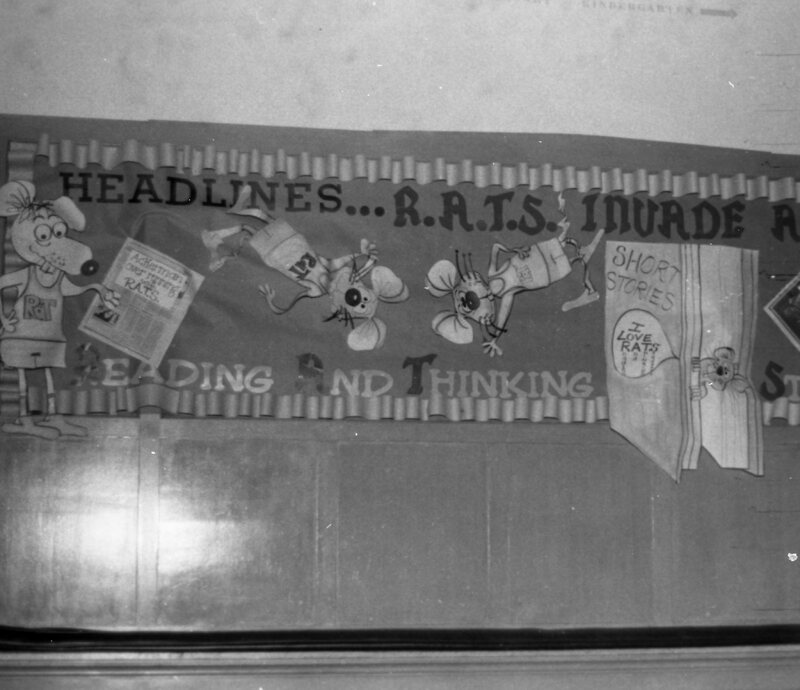 1984 Ackerman Elementary School, Bulletin Board 02
