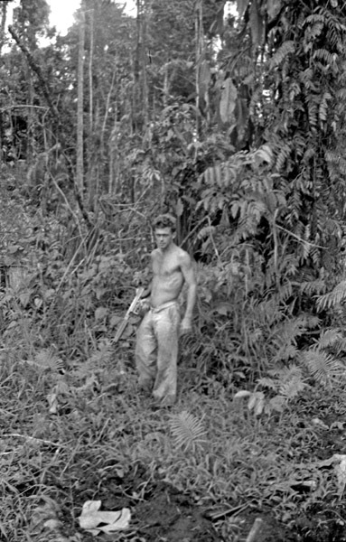 Bob Casey with Japanese Rifle 1
