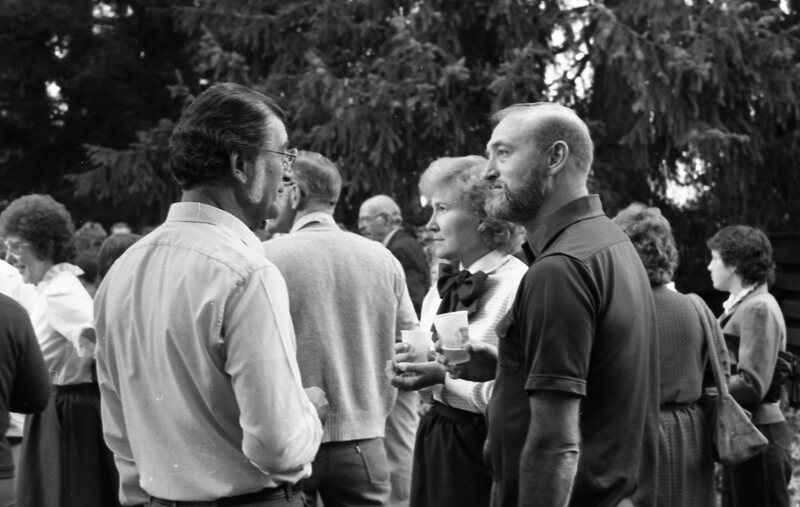 1983 Faculty &amp; Staff Reception for President Dave Gilbert 05