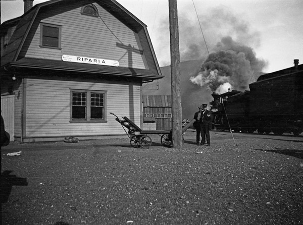 Railroad Station, Riparia