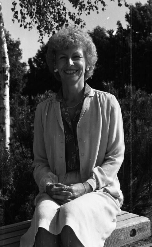 1984 Ackerman Elementary School Employee, Sandra Barker 01
