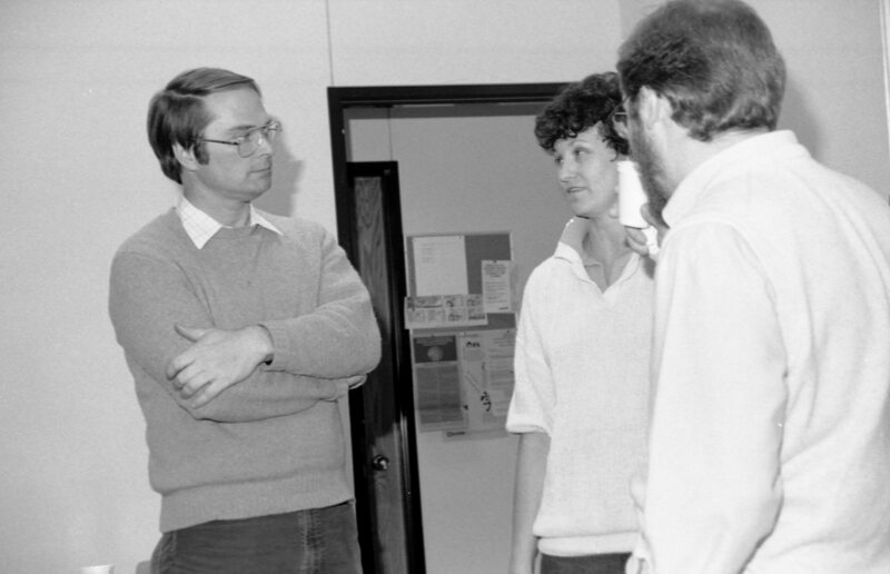 1986 Employee Party, Claudia Jensen Resigns 02